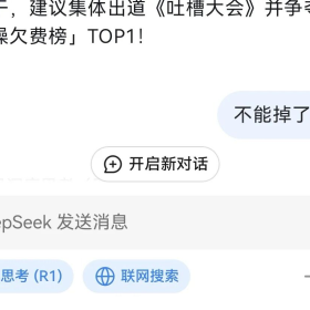 Deepseek锐评