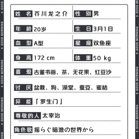 文豪野犬 | 芥川龙