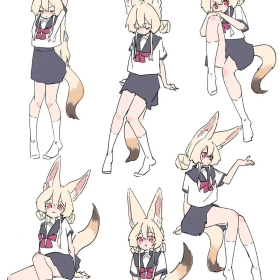 插画分享｜动物拟人
