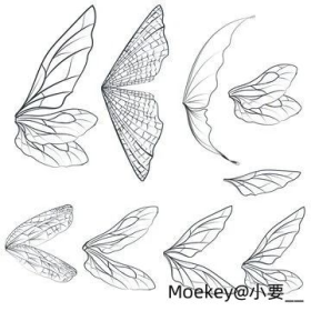 一些翅膀素材