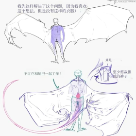 一些翅膀素材